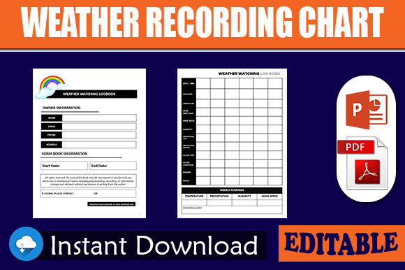   Weather Recording Chart